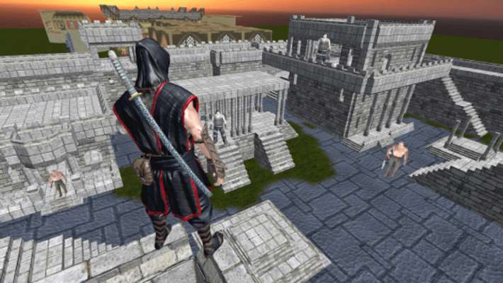 Play Ninja Warrior Shadow Survival Fight Assassin Hero 