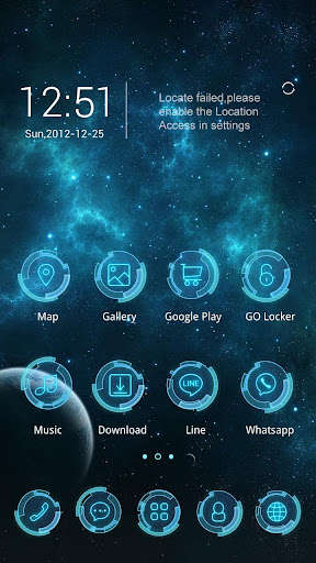 Play Nucleus GO Launcher Theme 