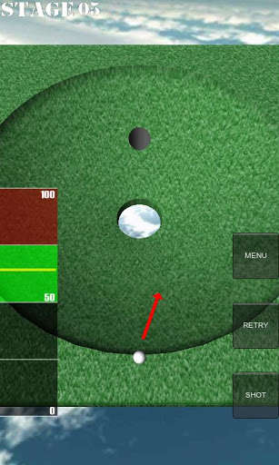 Play APK One Shot Putting Golf  and enjoy One Shot Putting Golf with UptoPlay com.jpn.bestyle.one_shot