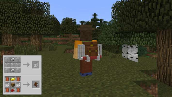 Play Packsack mod for MCPE 