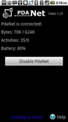 Play PdaNet Tablet 