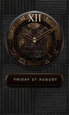 Play Pharao HD Clock Widget 