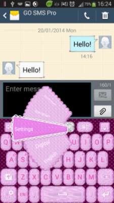 Play Pink and Diamonds Keyboard 