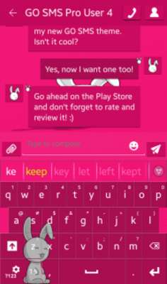 Play Pink Bunny Keyboard 