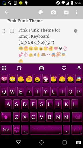 Play APK Pink Punk Emoji Keyboard Theme  and enjoy Pink Punk Emoji Keyboard Theme with UptoPlay emoji.keyboard.emoticonkeyboard