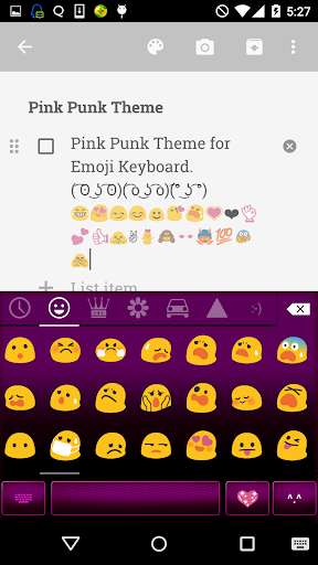 Play APK Pink Punk Emoji Keyboard Theme  and enjoy Pink Punk Emoji Keyboard Theme with UptoPlay emoji.keyboard.emoticonkeyboard