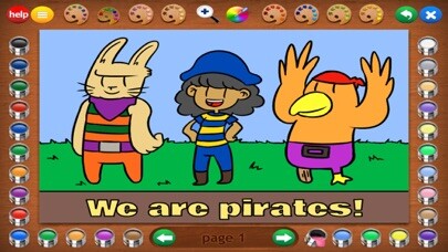 Play Pirates Coloring Book 