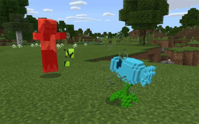 Play Plants Againts Zombie MOD for MCPE 