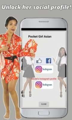 Play Pocket Girl Asian - Virtual Girl Simulator 