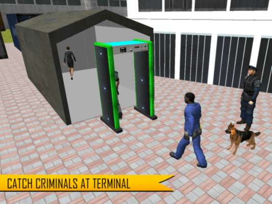 Play Police Dog Airport Crime City 