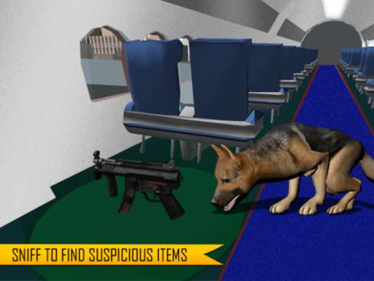 Play Police Dog Airport Crime City 