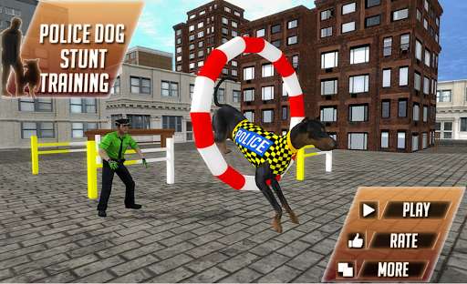 Play APK Police Dog Stunt Training  and enjoy Police Dog Stunt Training with UptoPlay com.terminator.police.dog.stunt.training