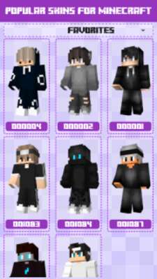 Play Popular Skins for Minecraft PE 