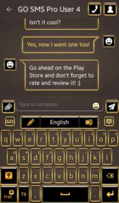 Play Pure Gold Keyboard 