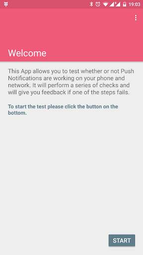 Play APK Push Notification Tester  and enjoy Push Notification Tester with UptoPlay com.firstrowria.pushnotificationtester