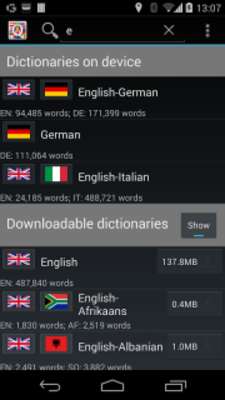 Play QuickDic Offline Dictionary 