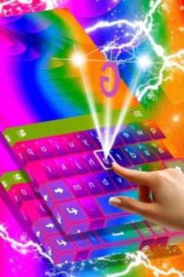 Play Rainbow Color Keyboard Theme 