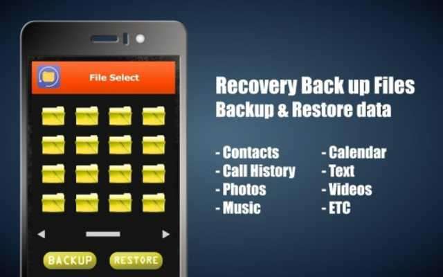 Play Recovery Back up Files 