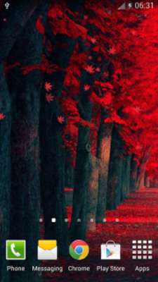 Play Red Leaves Live WallPaper.apk 