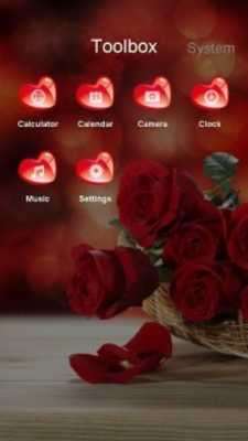 Play Red Rose and Heart Best Theme 