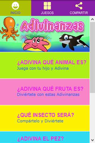 Play APK Riddles fun  and enjoy Riddles fun with UptoPlay com.marisolramirez.adivinanzasdivertidas