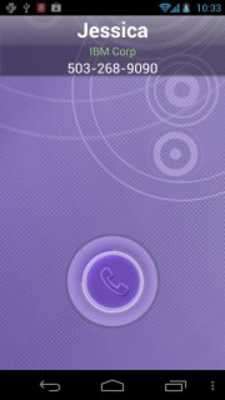 Play RocketDial CallerID Purple 