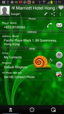 Play RocketDial Green3rd Theme 