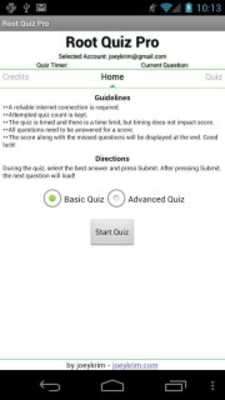 Play Root Quiz Pro 