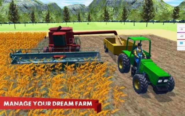 Play Rural Farming Tractor Sim: Farmer Games 