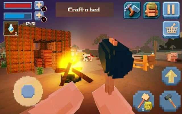 Play Sandbox Craft Winter SURVIVAL - PRO 