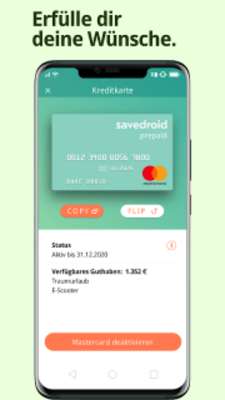 Play savedroid: Spar dich glücklich 