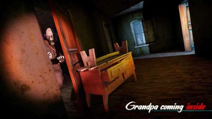 Play Scary Angry Grandpa Fear House Horror 