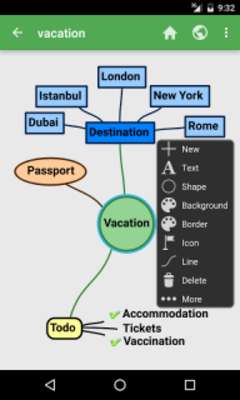 Play SchematicMind Free mind map 