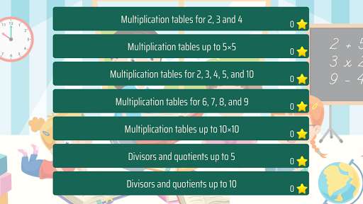 Play Second grade Math - Multiplication and Division 