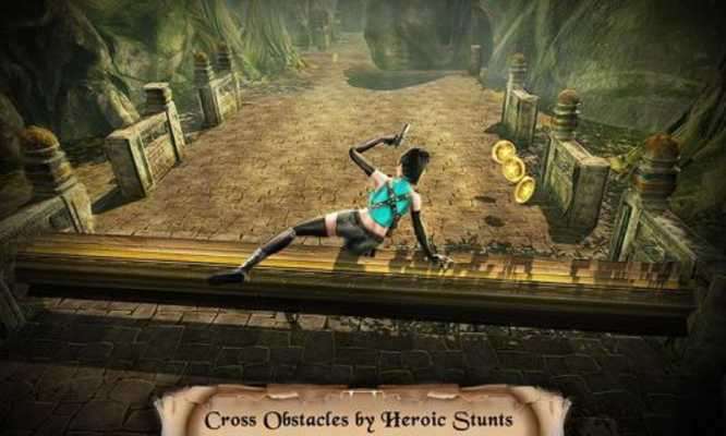 Play Secret Agent Lara: Lost Temple Jungle Run game 