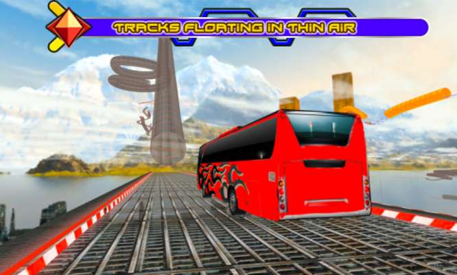 Play Sky Bus Crazy Impossible Path – Stunt Driving 