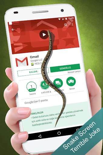 Play APK Snake Screen Terrible Joke  and enjoy Snake Screen Terrible Joke with UptoPlay com.edfun.snakescreen