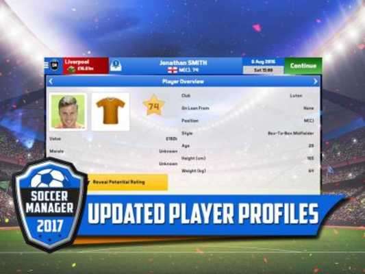 Play Soccer Manager 2017 