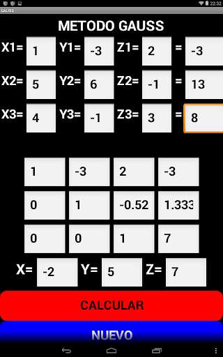 Play APK Solucion Ecuaciones 3X3  and enjoy Solucion Ecuaciones 3X3 with UptoPlay appinventor.ai_shaka5908.Matrices