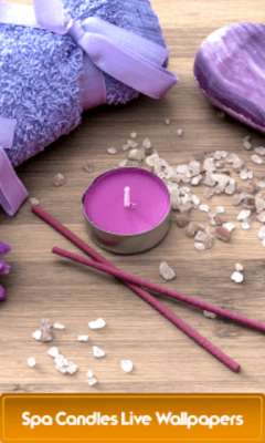 Play Spa Candles Live Wallpapers 