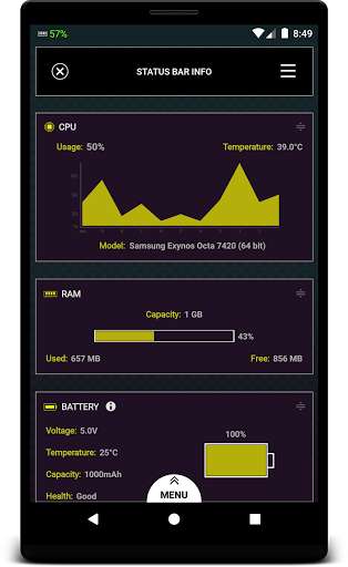 Play Status Bar Info 