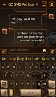 Play Steampunk Keyboard HD 