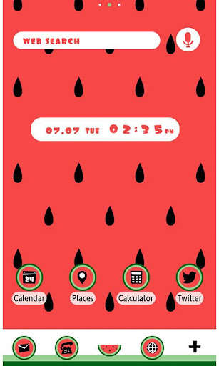 Play APK Summer wallpaper-Watermelon-  and enjoy Summer wallpaper-Watermelon- with UptoPlay jp.co.a_tm.android.plus_suika