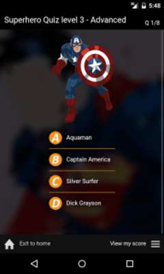 Play SuperHero Quiz & Challenges 