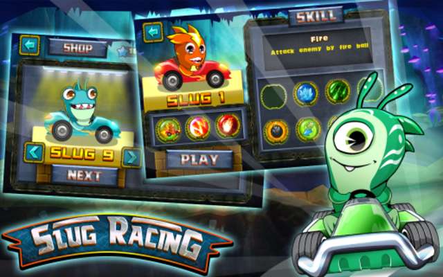 Play Super Slugs Racing Battle 