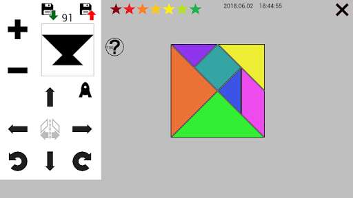 Play Tangram ( Custom Puzzle ) 