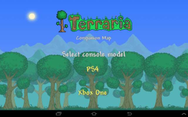 Play Terraria World Map 