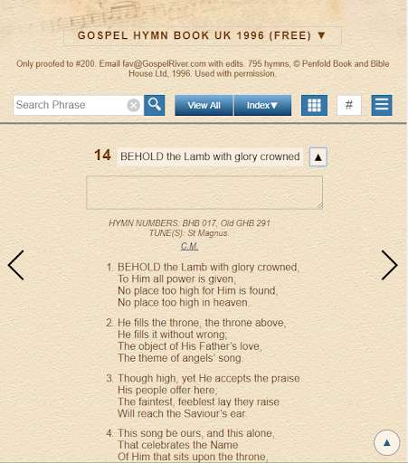 Play APK The Gospel Hymn Book UK 1897/1996 Free  and enjoy The Gospel Hymn Book UK 1897/1996 Free with UptoPlay com.mysitecreations.ukghb1897