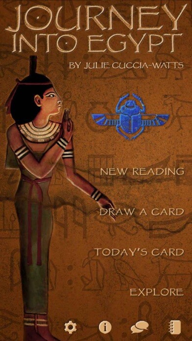 Play The Journey into Egypt Tarot 