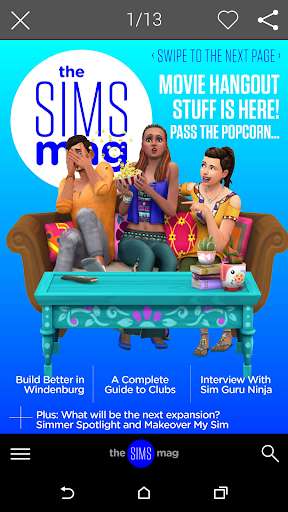 Play APK The Sims Magazine  and enjoy The Sims Magazine with UptoPlay com.theofficialsimsmagazine.theofficialsimsmagazine